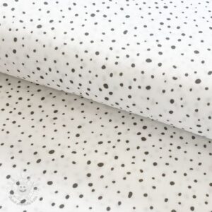 Dvojitá gázovina/mušelín Small dots Snoozy taupe - muselin, mušelín, mušelín metráž, dvojita gazovina, mušelin, mušelin latka, muselin latka, dvojita gazovina muselin, gazovina latka, bavlnený mušelín, takoy muselin, bubulakovo muselin, trojita gazovina, mušelín cena, latky muselin, bavlneny muselin, dvojita gazovina metraz, gazovina muselin, muselin vzorovany