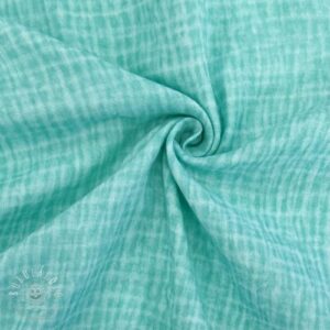 Dvojitá gázovina/mušelín Vintage mint - muselin, mušelín, mušelín metráž, dvojita gazovina, mušelin, mušelin latka, muselin latka, dvojita gazovina muselin, gazovina latka, bavlnený mušelín, takoy muselin, bubulakovo muselin, trojita gazovina, mušelín cena, latky muselin, bavlneny muselin, dvojita gazovina metraz, gazovina muselin, muselin vzorovany