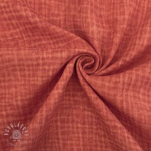 Dvojitá gázovina/mušelín Vintage red - muselin, mušelín, mušelín metráž, dvojita gazovina, mušelin, mušelin latka, muselin latka, dvojita gazovina muselin, gazovina latka, bavlnený mušelín, takoy muselin, bubulakovo muselin, trojita gazovina, mušelín cena, latky muselin, bavlneny muselin, dvojita gazovina metraz, gazovina muselin, muselin vzorovany