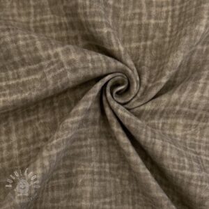 Dvojitá gázovina/mušelín Vintage taupe - muselin, mušelín, mušelín metráž, dvojita gazovina, mušelin, mušelin latka, muselin latka, dvojita gazovina muselin, gazovina latka, bavlnený mušelín, takoy muselin, bubulakovo muselin, trojita gazovina, mušelín cena, latky muselin, bavlneny muselin, dvojita gazovina metraz, gazovina muselin, muselin vzorovany