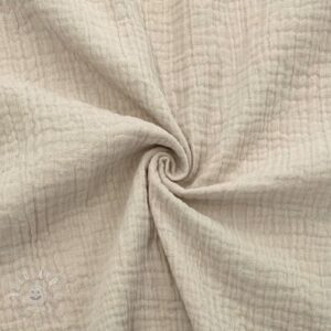 Dvojitá gázovina/mušelín light sand ORGANIC - muselin, mušelín, mušelín metráž, dvojita gazovina, mušelin, mušelin latka, muselin latka, dvojita gazovina muselin, gazovina latka, bavlnený mušelín, takoy muselin, bubulakovo muselin, trojita gazovina, mušelín cena, latky muselin, bavlneny muselin, dvojita gazovina metraz, gazovina muselin, muselin vzorovany