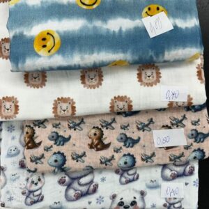 Balík látok dvojitá gázovina 2204 - muselin, mušelín, mušelín metráž, dvojita gazovina, mušelin, mušelin latka, muselin latka, dvojita gazovina muselin, gazovina latka, bavlnený mušelín, takoy muselin, bubulakovo muselin, trojita gazovina, mušelín cena, latky muselin, bavlneny muselin, dvojita gazovina metraz, gazovina muselin, muselin vzorovany