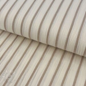 Dvojitá gázovina/mušelín YARN DYED Thin strip beige - muselin, mušelín, mušelín metráž, dvojita gazovina, mušelin, mušelin latka, muselin latka, dvojita gazovina muselin, gazovina latka, bavlnený mušelín, takoy muselin, bubulakovo muselin, trojita gazovina, mušelín cena, latky muselin, bavlneny muselin, dvojita gazovina metraz, gazovina muselin, muselin vzorovany