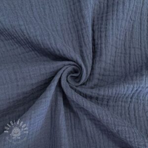 Dvojitá gázovina/mušelín jeans blue ORGANIC - muselin, mušelín, mušelín metráž, dvojita gazovina, mušelin, mušelin latka, muselin latka, dvojita gazovina muselin, gazovina latka, bavlnený mušelín, takoy muselin, bubulakovo muselin, trojita gazovina, mušelín cena, latky muselin, bavlneny muselin, dvojita gazovina metraz, gazovina muselin, muselin vzorovany