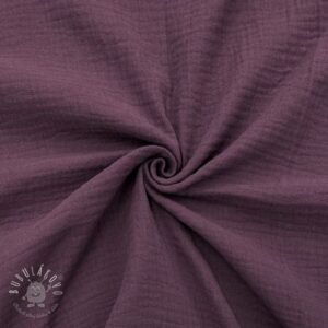 Dvojitá gázovina/mušelín aubergine - muselin, mušelín, mušelín metráž, dvojita gazovina, mušelin, mušelin latka, muselin latka, dvojita gazovina muselin, gazovina latka, bavlnený mušelín, takoy muselin, bubulakovo muselin, trojita gazovina, mušelín cena, latky muselin, bavlneny muselin, dvojita gazovina metraz, gazovina muselin, muselin vzorovany