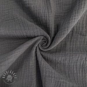 Dvojitá gázovina/mušelín dark grey - muselin, mušelín, mušelín metráž, dvojita gazovina, mušelin, mušelin latka, muselin latka, dvojita gazovina muselin, gazovina latka, bavlnený mušelín, takoy muselin, bubulakovo muselin, trojita gazovina, mušelín cena, latky muselin, bavlneny muselin, dvojita gazovina metraz, gazovina muselin, muselin vzorovany