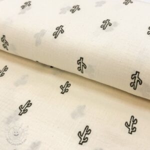 Dvojitá gázovina/mušelín EMBROIDERY Cactus natural - muselin, mušelín, mušelín metráž, dvojita gazovina, mušelin, mušelin latka, muselin latka, dvojita gazovina muselin, gazovina latka, bavlnený mušelín, takoy muselin, bubulakovo muselin, trojita gazovina, mušelín cena, latky muselin, bavlneny muselin, dvojita gazovina metraz, gazovina muselin, muselin vzorovany