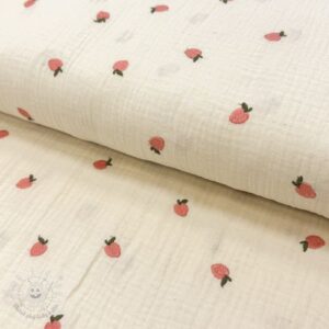 Dvojitá gázovina/mušelín EMBROIDERY Fruit natural peach - muselin, mušelín, mušelín metráž, dvojita gazovina, mušelin, mušelin latka, muselin latka, dvojita gazovina muselin, gazovina latka, bavlnený mušelín, takoy muselin, bubulakovo muselin, trojita gazovina, mušelín cena, latky muselin, bavlneny muselin, dvojita gazovina metraz, gazovina muselin, muselin vzorovany