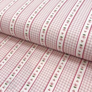 Dvojitá gázovina/mušelín Flowers check pink digital print - muselin, mušelín, mušelín metráž, dvojita gazovina, mušelin, mušelin latka, muselin latka, dvojita gazovina muselin, gazovina latka, bavlnený mušelín, takoy muselin, bubulakovo muselin, trojita gazovina, mušelín cena, latky muselin, bavlneny muselin, dvojita gazovina metraz, gazovina muselin, muselin vzorovany