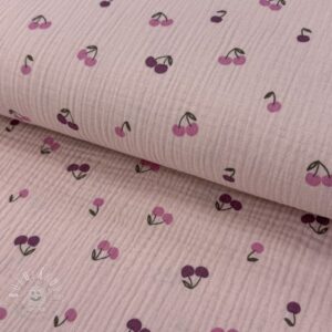 Dvojitá gázovina/mušelín Fruits cherry soft rose - muselin, mušelín, mušelín metráž, dvojita gazovina, mušelin, mušelin latka, muselin latka, dvojita gazovina muselin, gazovina latka, bavlnený mušelín, takoy muselin, bubulakovo muselin, trojita gazovina, mušelín cena, latky muselin, bavlneny muselin, dvojita gazovina metraz, gazovina muselin, muselin vzorovany