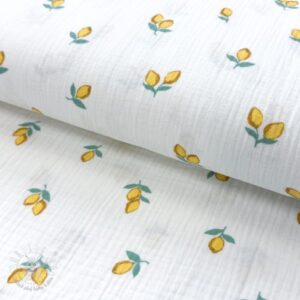 Dvojitá gázovina/mušelín Fruits lemon ORGANIC - muselin, mušelín, mušelín metráž, dvojita gazovina, mušelin, mušelin latka, muselin latka, dvojita gazovina muselin, gazovina latka, bavlnený mušelín, takoy muselin, bubulakovo muselin, trojita gazovina, mušelín cena, latky muselin, bavlneny muselin, dvojita gazovina metraz, gazovina muselin, muselin vzorovany